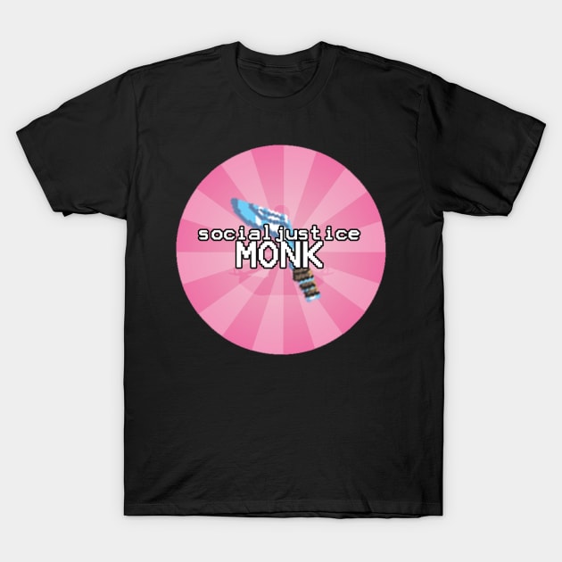 Social Justice Monk T-Shirt by Optimysticals